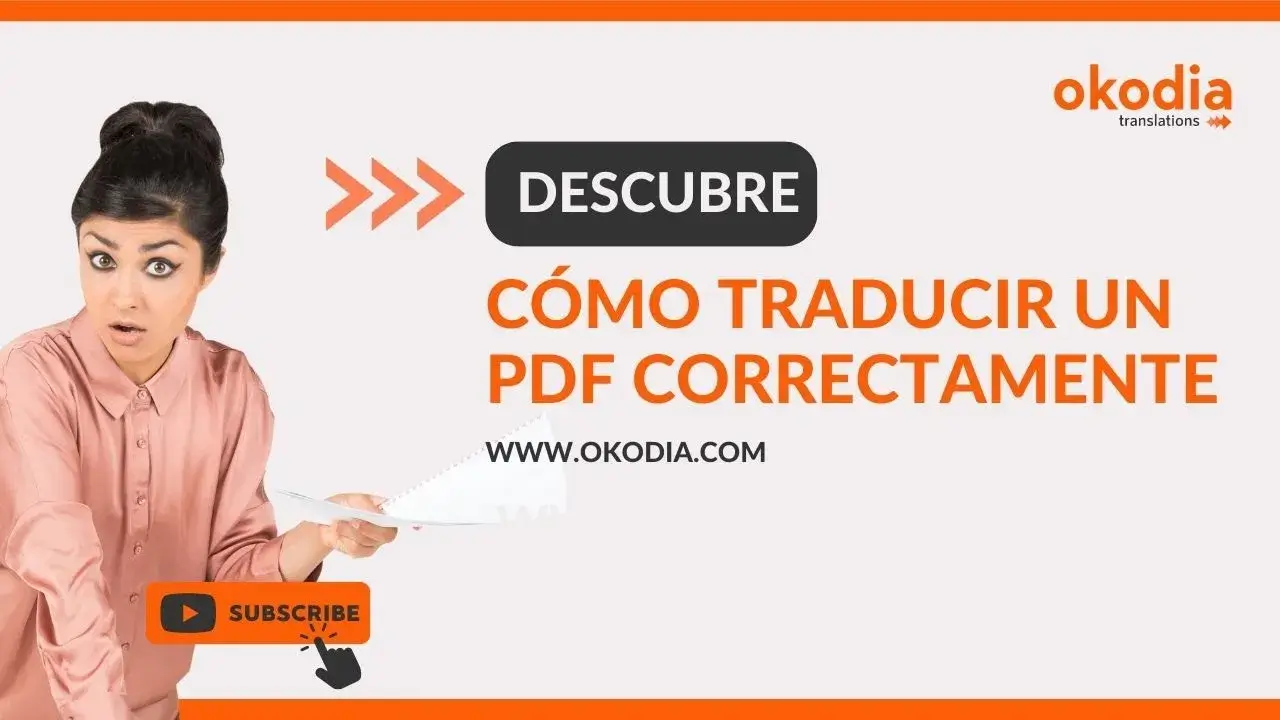 Cómo traducir un PDF correctamente