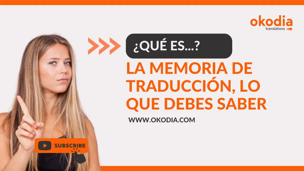 qu&eacute; es una memoria de traducci&oacute;n