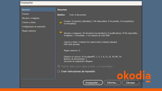 traducció de fitxers IDML